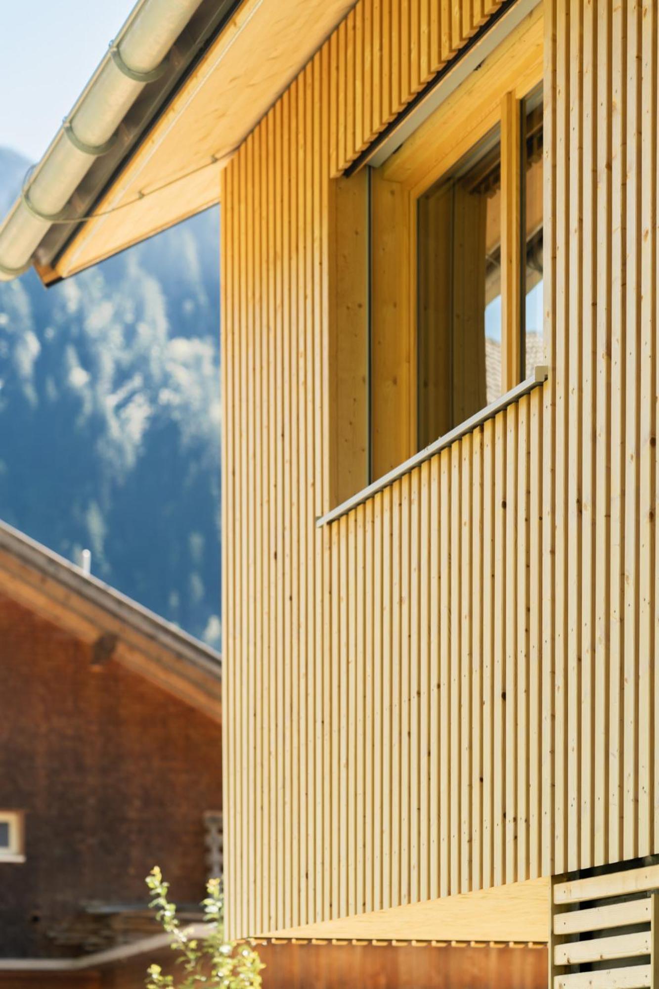 Haus Kanabe Schoppernau Eksteriør billede